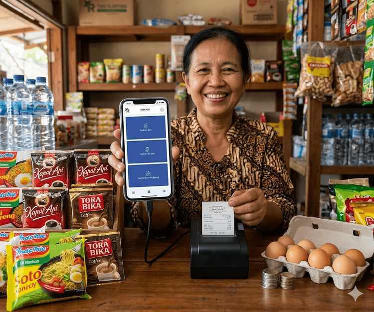 aplikasi kasir warung dan toko kelontong ringan tidak lemot di hp android